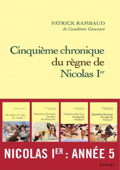 Cinqui&egrave;me chronique du r&egrave;gne de Nicolas Ier